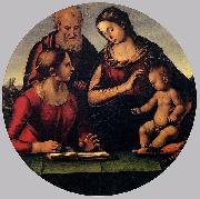 Luca Signorelli, The Holy Family with Saint